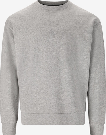 SOS Sweatshirt 'Bovec' in Grau: Vorderseite