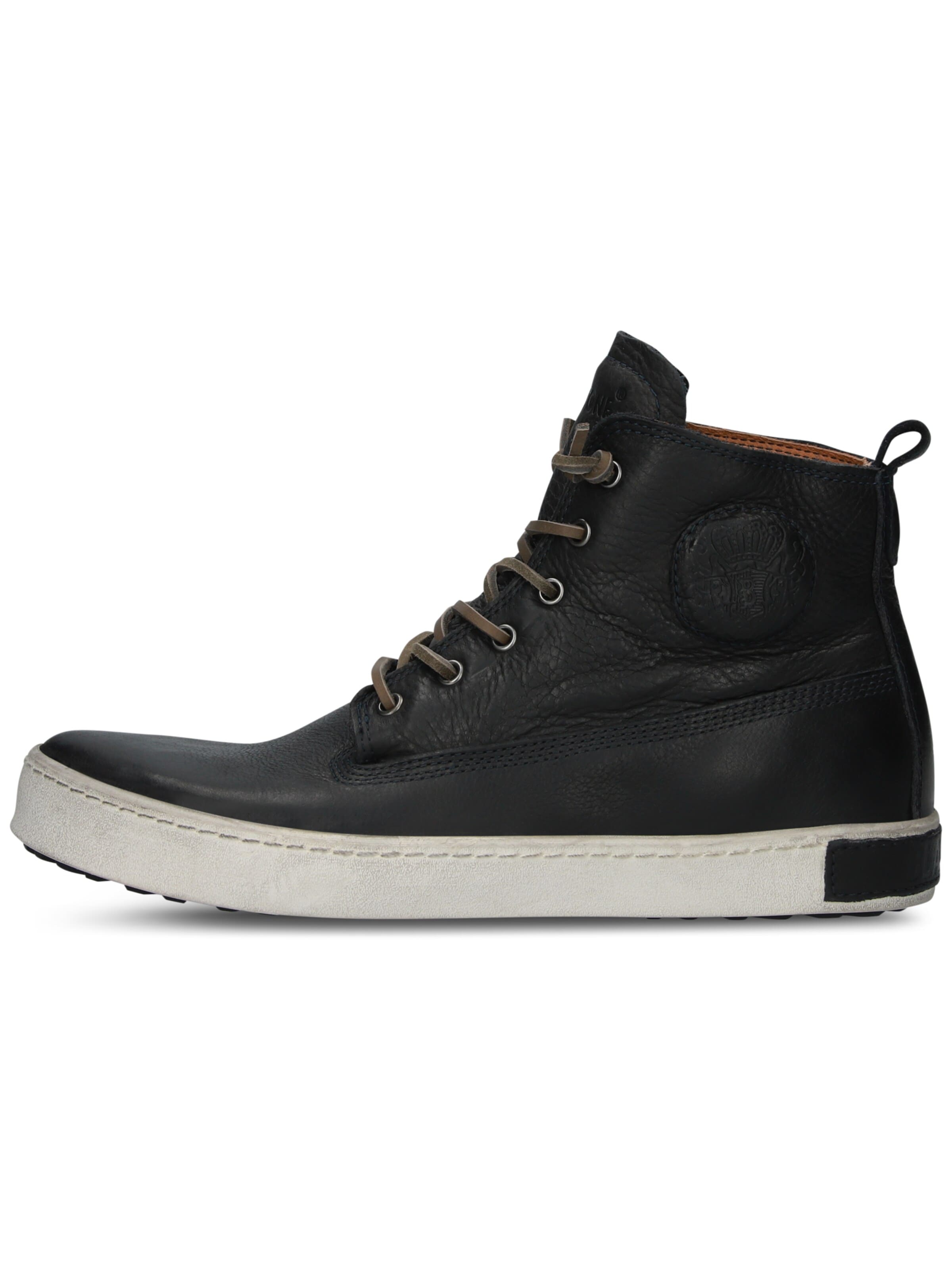 BLACKSTONE Sneakers hoog 'Icon Am02' in Blauw