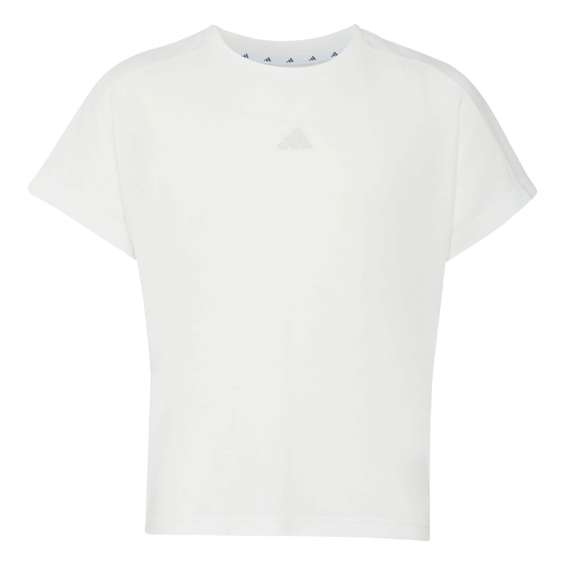 ADIDAS SPORTSWEAR - Camisa funcionais em branco: frente