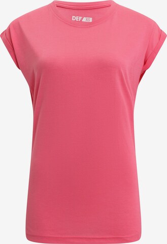 T-shirt 'Giorgia' DEF en rose : devant