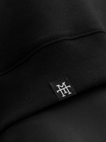 Manufaktur13 Sweatshirt 'Crop Hoodie' in Schwarz