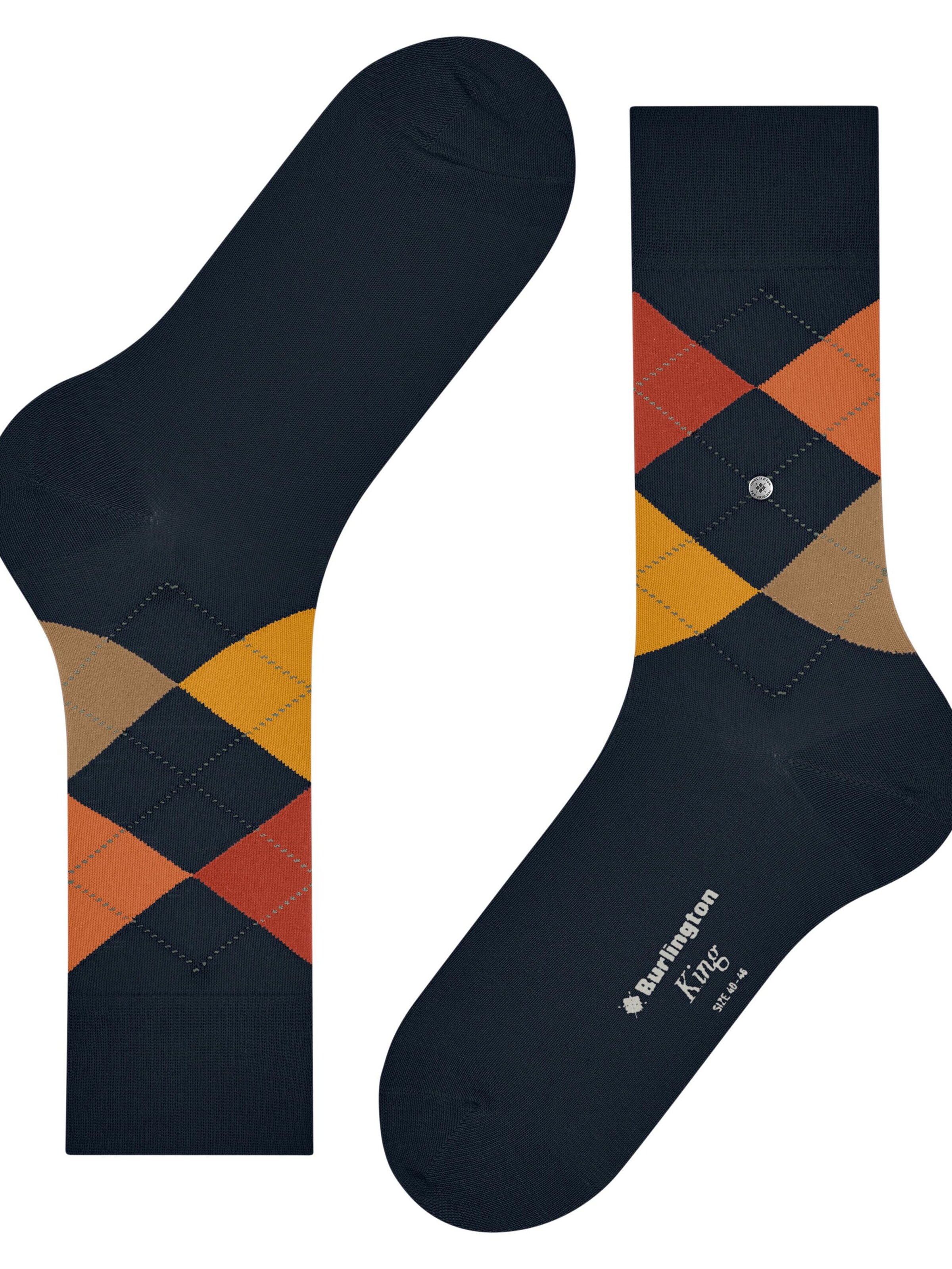 BURLINGTON Socks 'King' in Blue