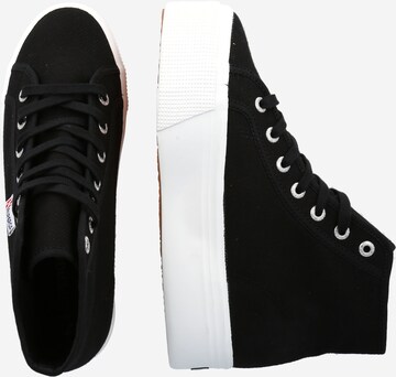 SUPERGA High-Top Sneakers in Black