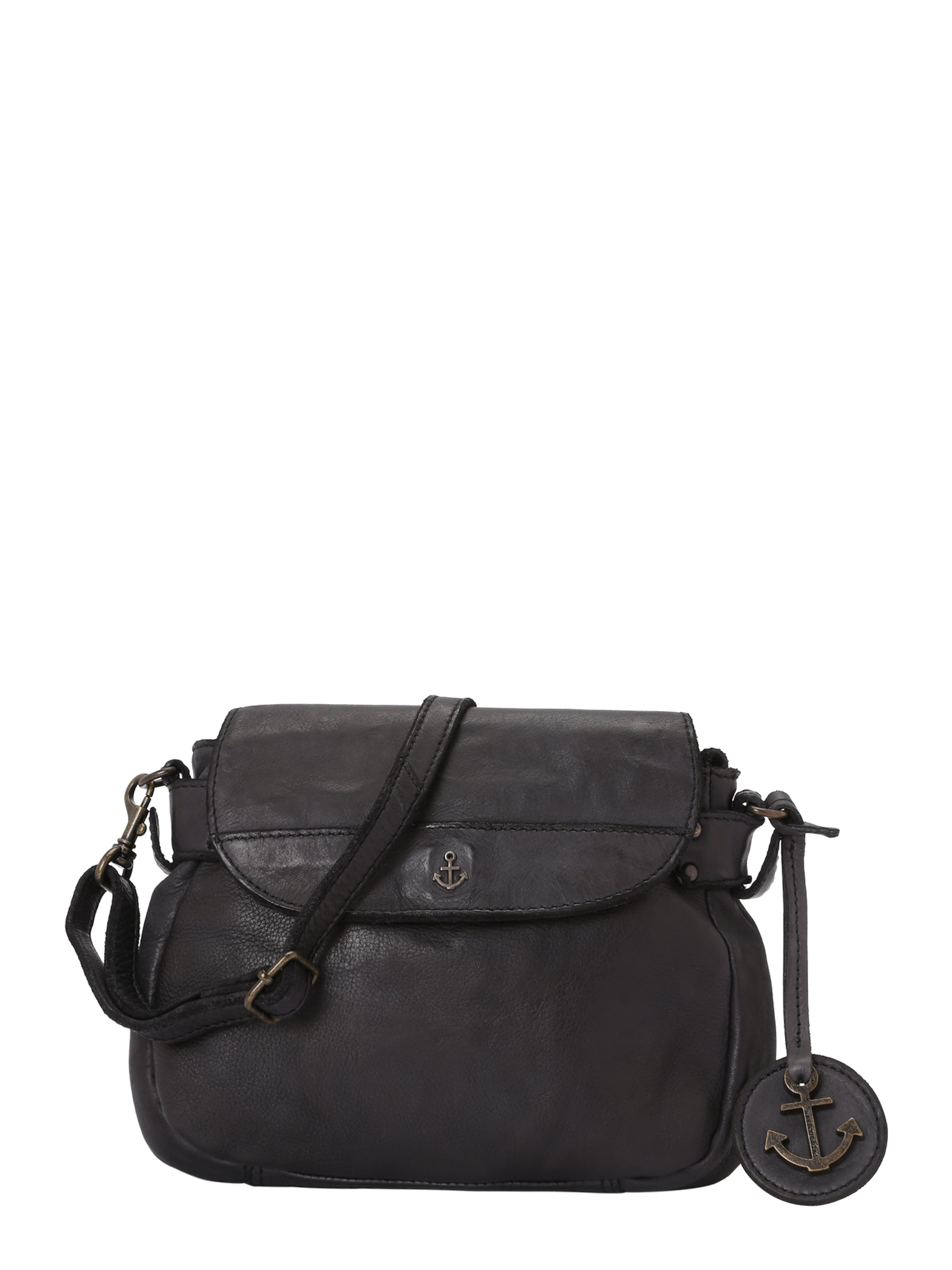 Harbour 2nd Umhängetasche 'Anchor Love Lilou' in Schwarz: Vorderseite