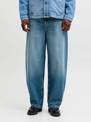 JACK & JONES Barrel Jeans 'JJIJoey JJCrew' in Blue: front