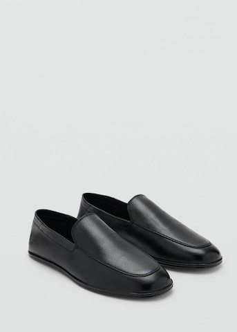 MANGO MAN Moccasins in Black