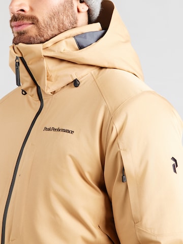 Veste de sport 'Maroon' PEAK PERFORMANCE en beige