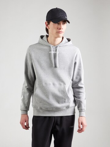 Hummel Sportsweatshirt 'ELEMENTAL' in Grau: Vorderseite