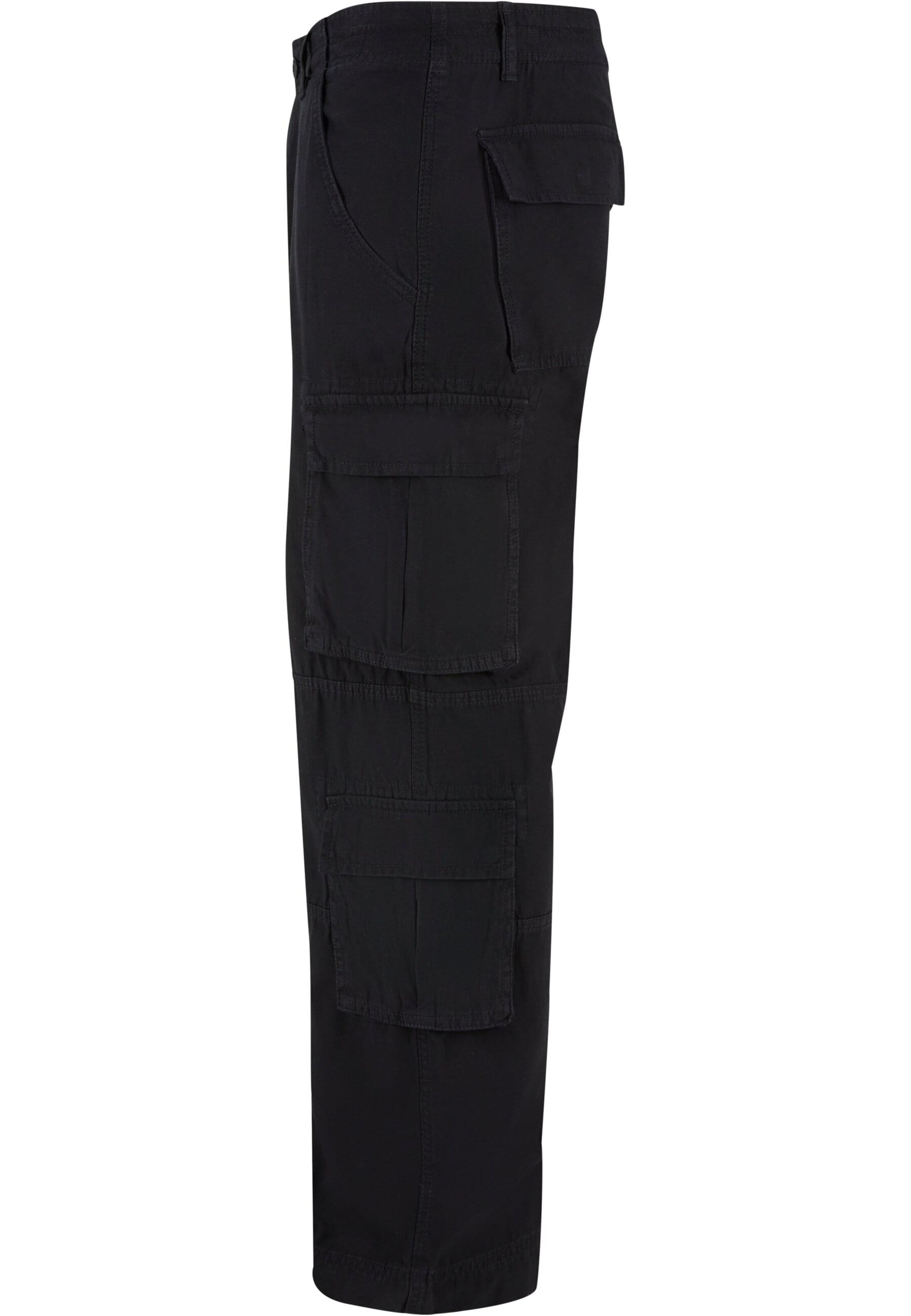 Urban Classics Avar lõige Klapptaskutega püksid, värv must