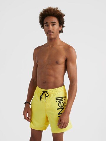 Pantaloncini da bagno di O'NEILL in giallo