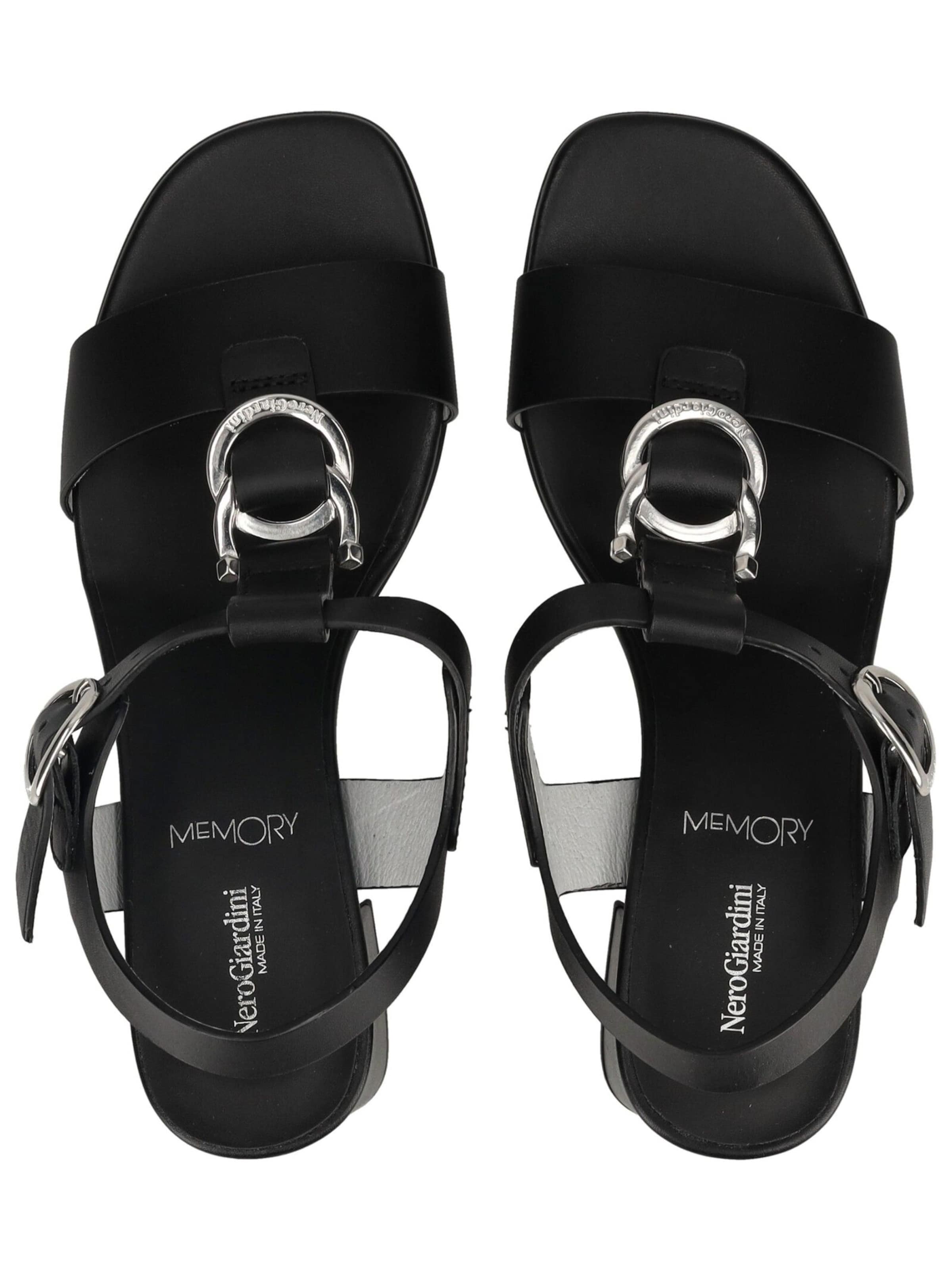 Sandales Nero Giardini en noir