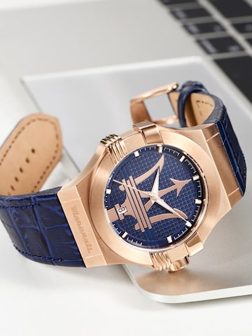 Maserati Analoguhr‌‌‌‌‌‌‌‌‌ in Blau