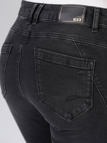 M.O.D MIRACLE OF DENIM - regular Vaquero en negro