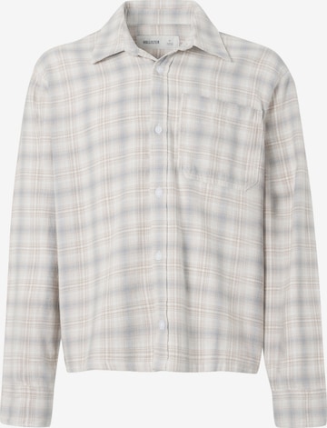 HOLLISTERRegular Fit Košulja - bijela boja: prednji dio