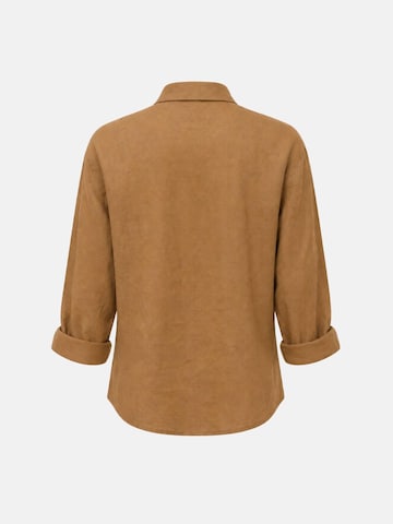 IMPERIAL T-shirt 'IMPERIAL CAMICIA CAMICIA' i brun