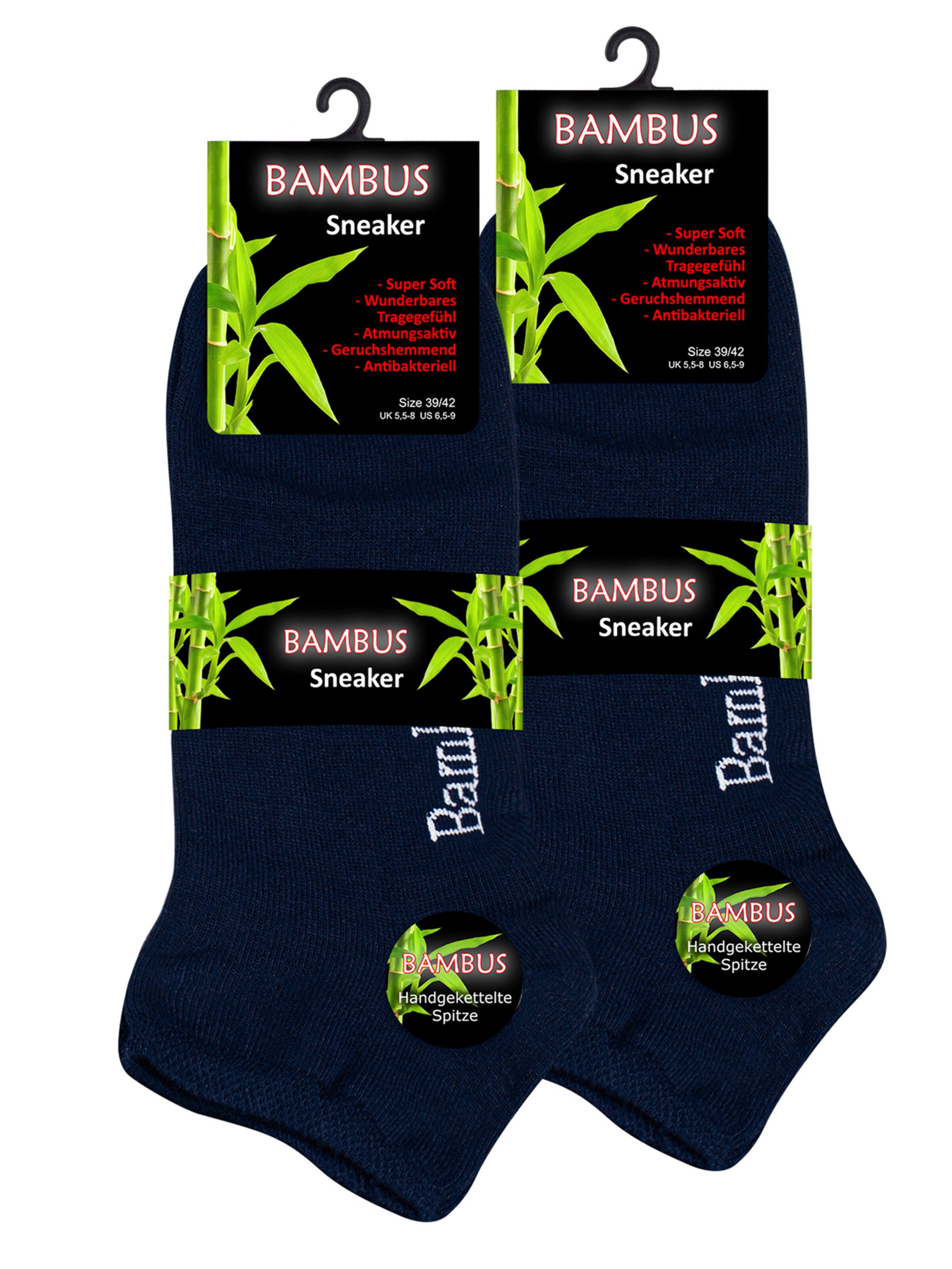 Vincent Creation - Meias 'Bambus' em azul