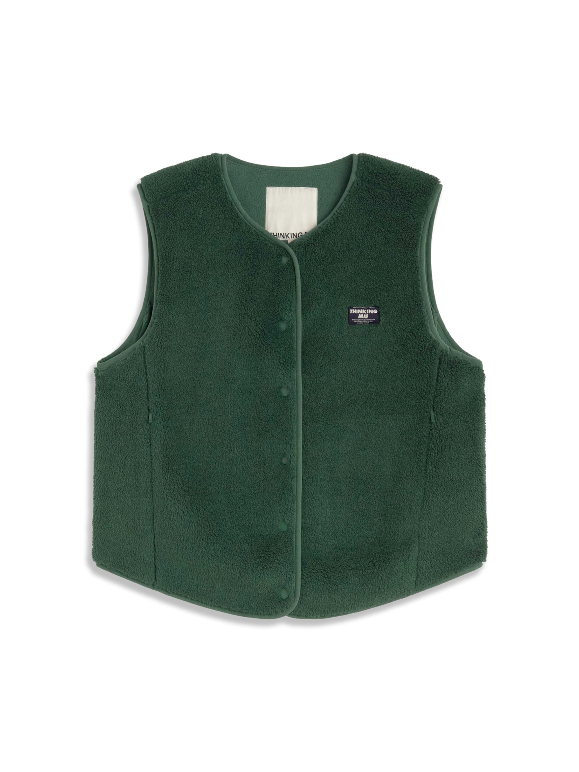 Gilet ' JAY ' Thinking MU en vert : devant