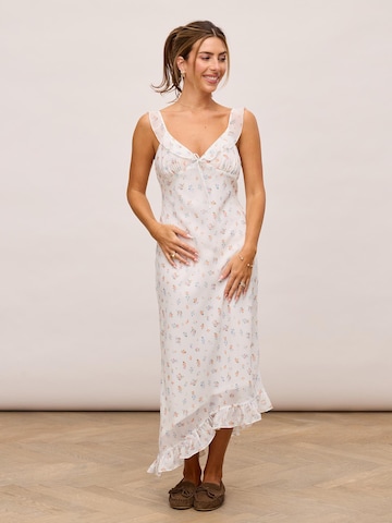 noar studios Платье в Оранжевый: спереди