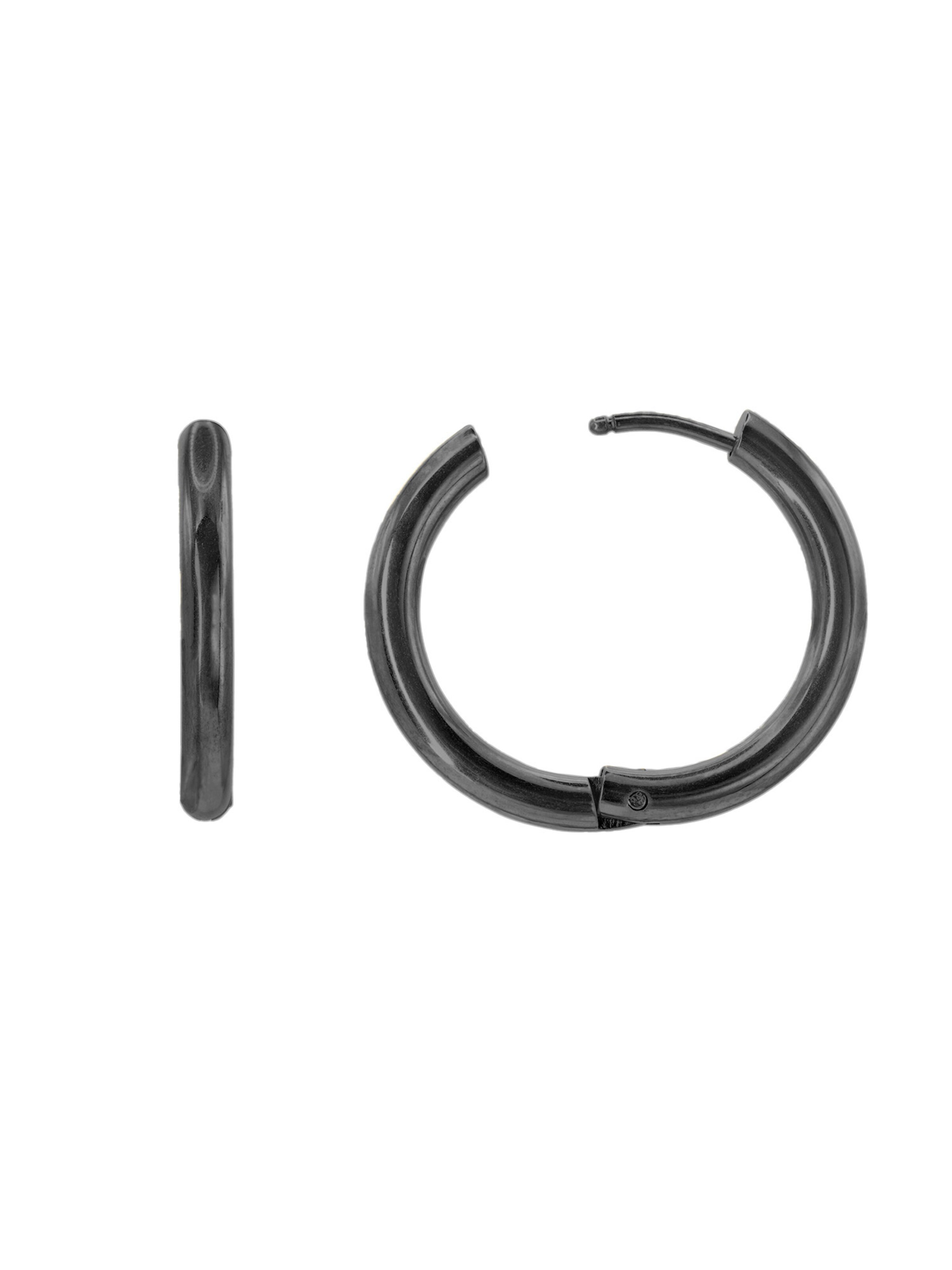 Heideman Oorbellen 'Maria' in Zwart