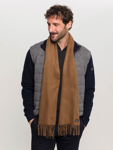 bugatti Schal in Braun