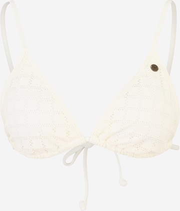 Triunghi Sutien costum de baie 'Roxy Island' de la ROXY pe alb: față