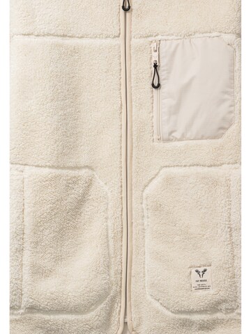 Fat Moose Fleece Jacket 'Wood' in Beige