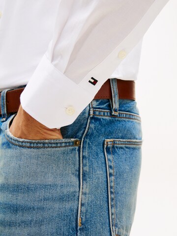 TOMMY HILFIGER Regular fit Риза 'FLEX' в бяло