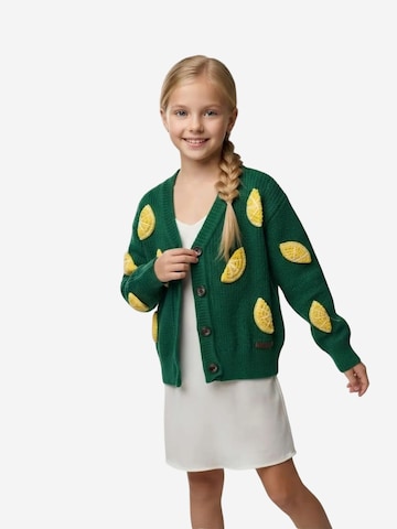 Cardigan Hilal Akinci Kids en mélange de couleurs
