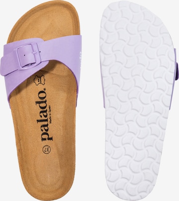 Palado Mules 'Malta Matt' in Purple