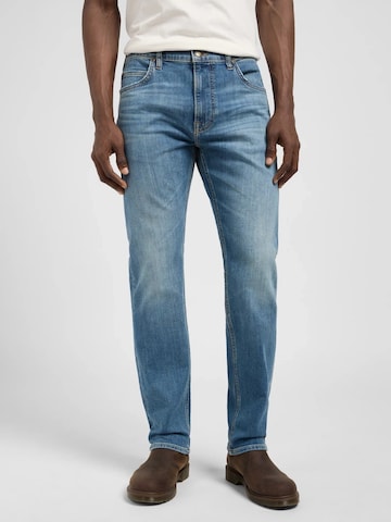 Lee Slimfit Jeans 'Rider Wesley' in Blauw: voorkant