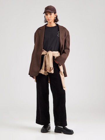 juoda 10Days Megztinis be užsegimo 'western jogger tape'