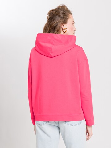 CROSS JEANS Sweatshirt '65337' in Pink