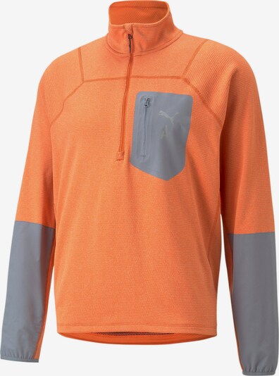 PUMA Функционална тениска 'Seasons' в сиво / оранжево, Преглед на продукта