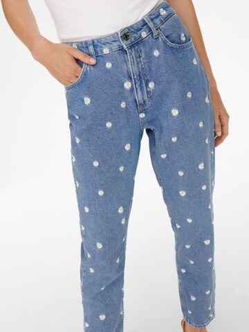 ONLY regular Jeans i blå