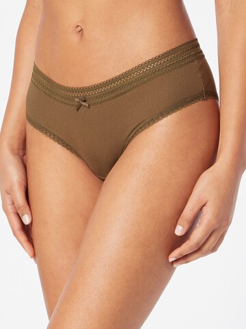 ETAM Boyshorts 'Power' in Green: front