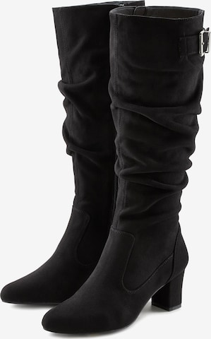 LASCANA Boots in Black