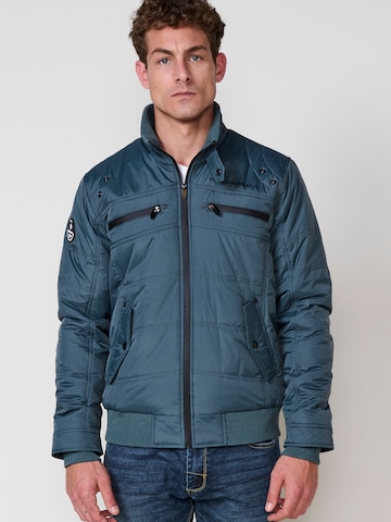 KOROSHI Übergangsjacke in Blau: Vorderseite