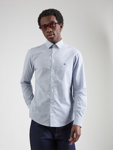 FYNCH-HATTON Klasický střih Košile 'Essential Premium' – modrá: přední strana