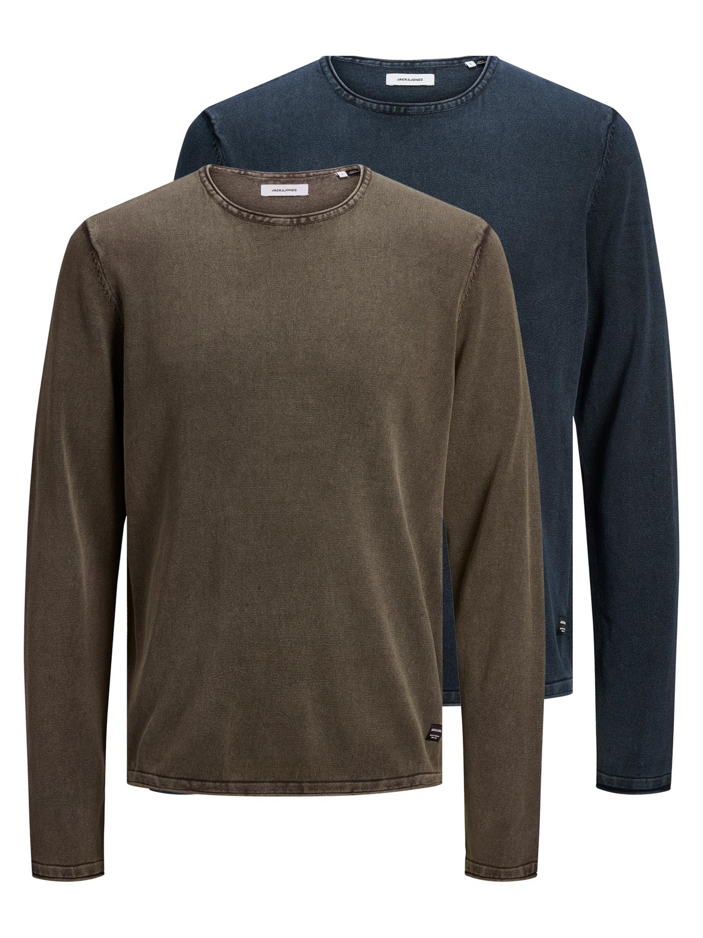JACK & JONES Sweater 'Leo' in Mixed colors: front