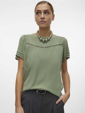 T-shirt 'MENNY' VERO MODA en vert : devant