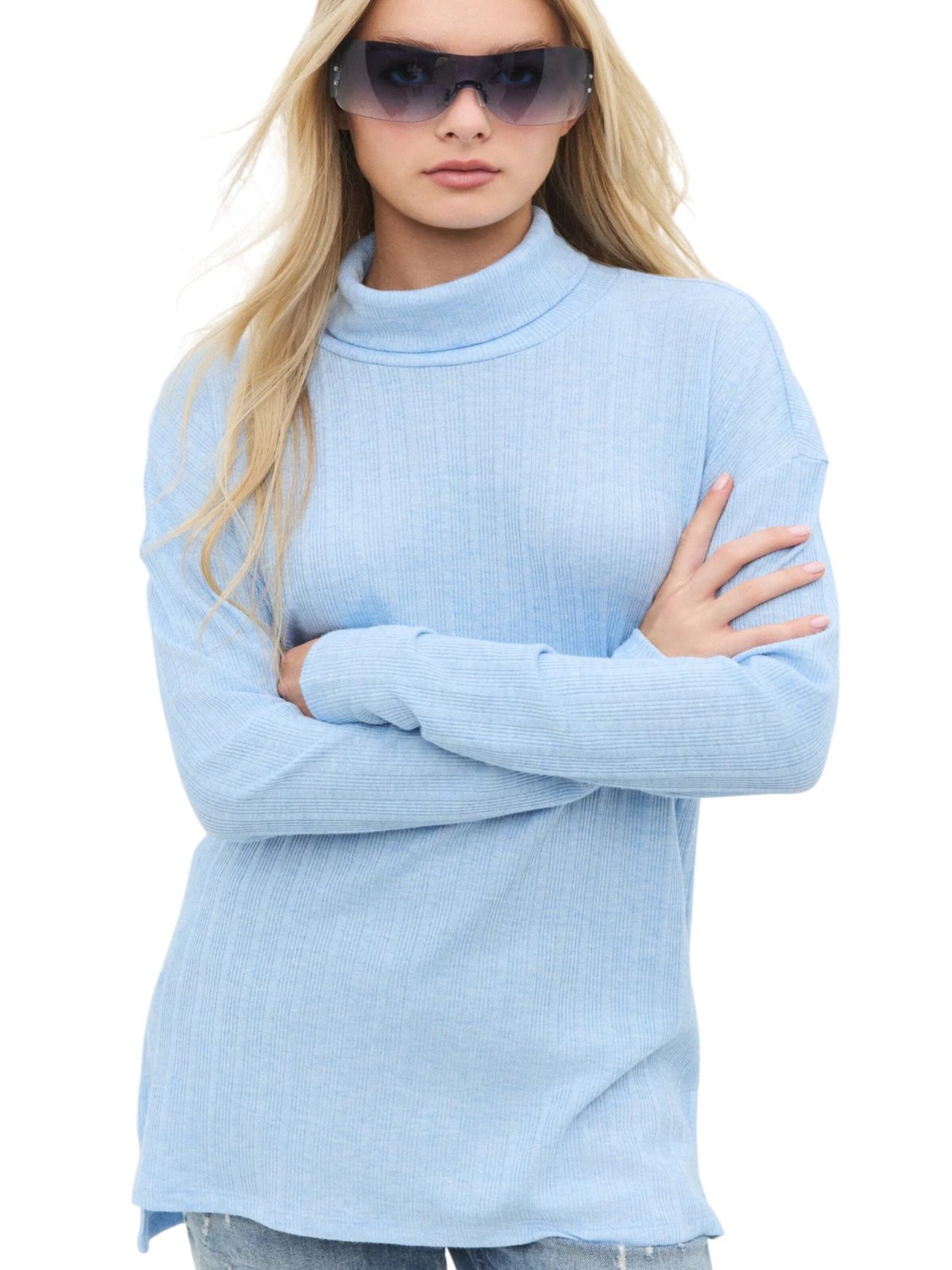 No Matter What Tunic in Blue