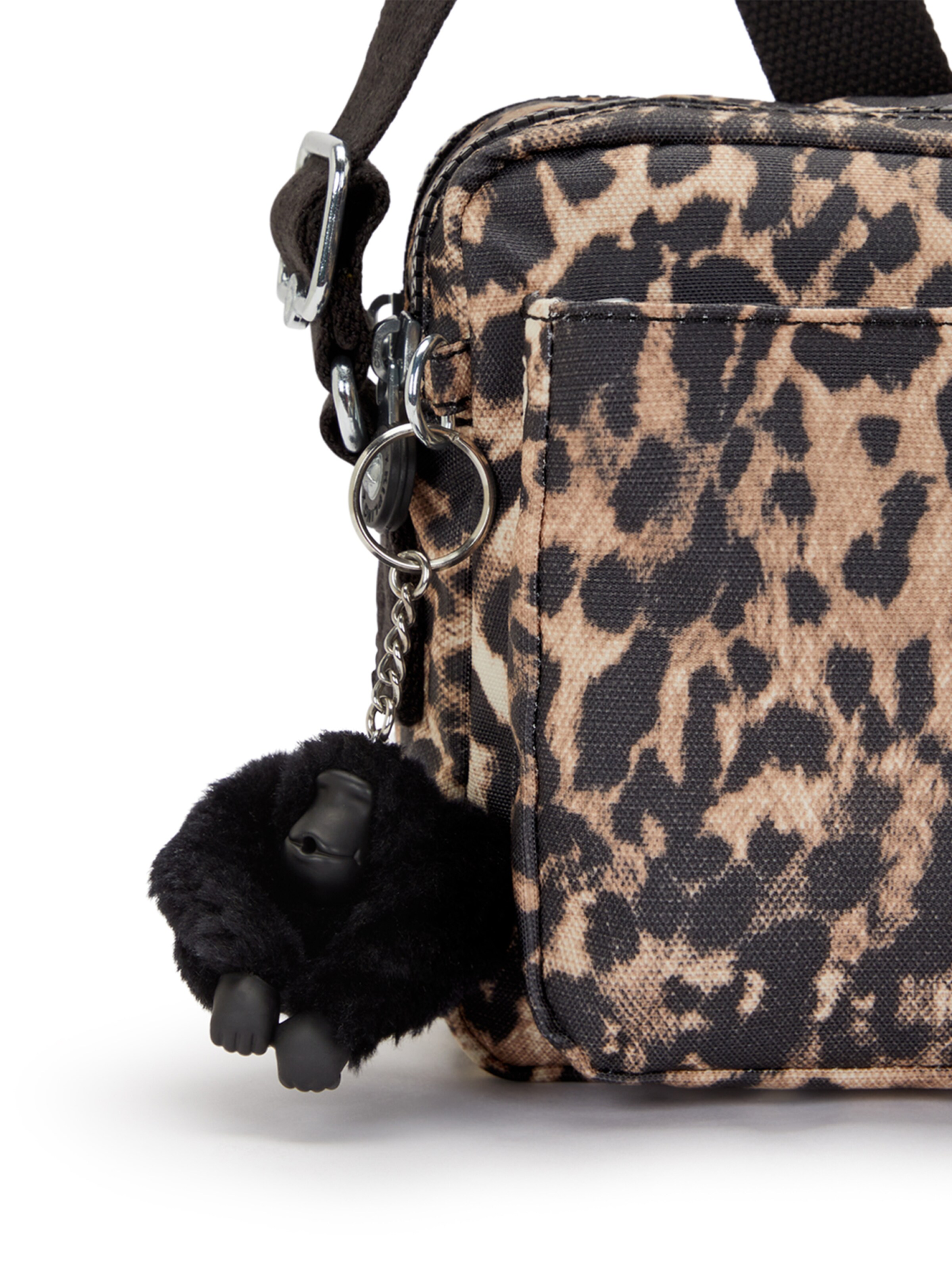 KIPLING Schoudertas 'Abanu M' in Zwart