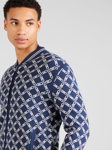 Michael Kors Knit cardigan 'EMPIRE' in Blue
