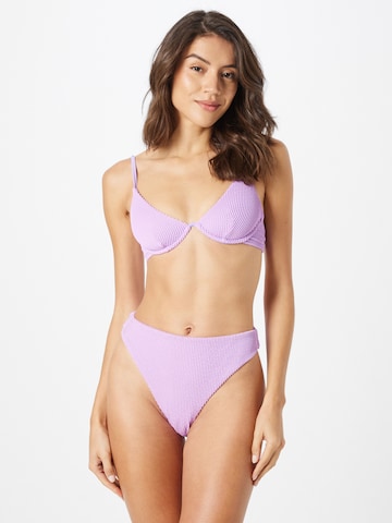 Bas de bikini 'Crinkle' Hunkemöller en violet