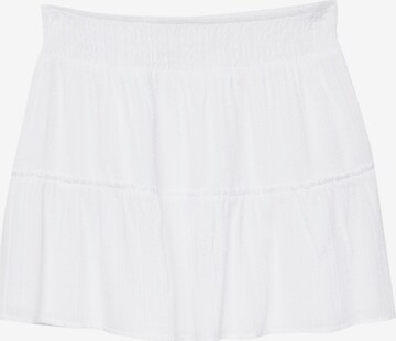 Pull&Bear Skirt in White: front