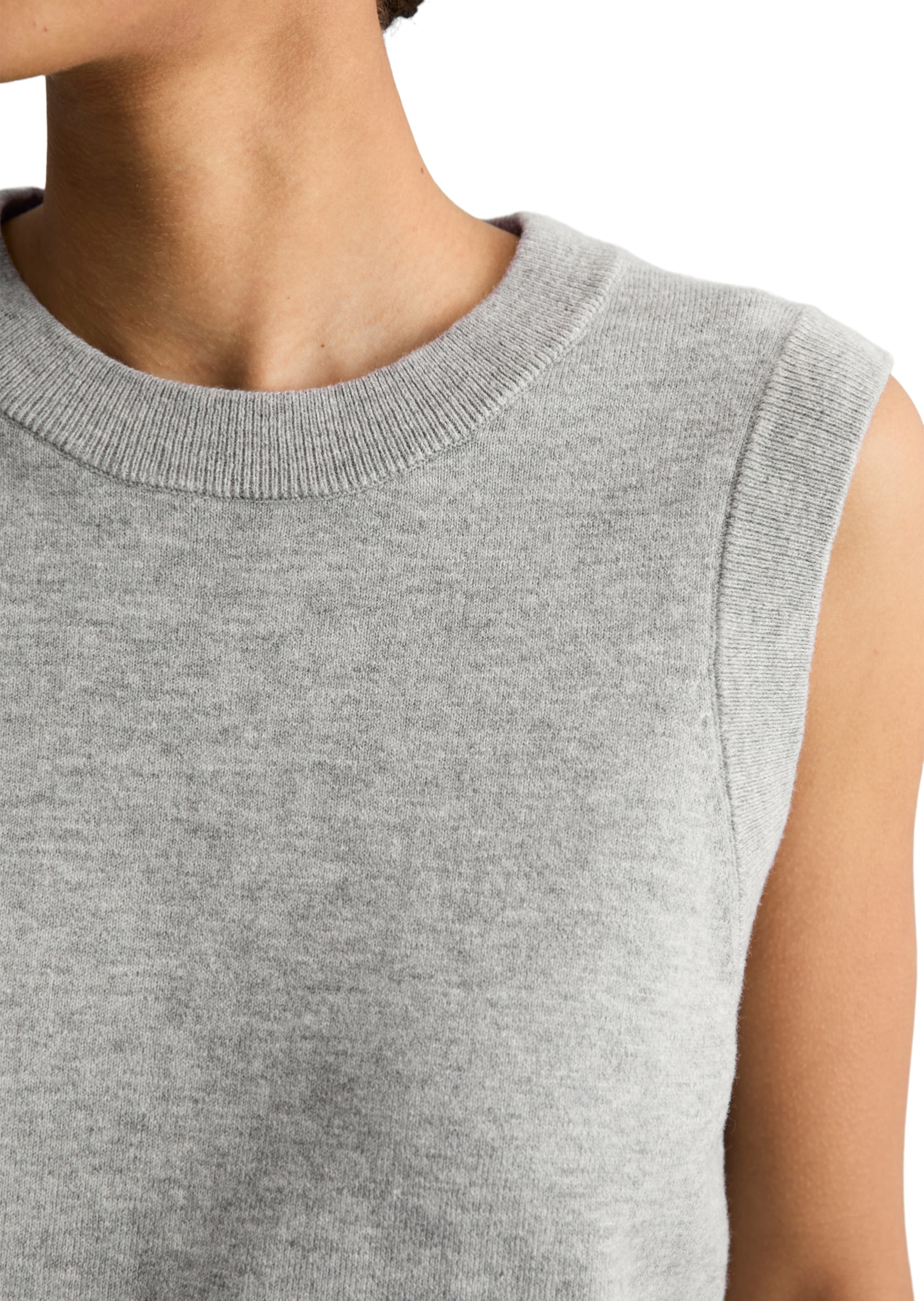 Marc O'Polo DENIM Pullunder in Grau