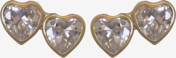 Lucardi Earrings 'Klassisch' in Gold: front