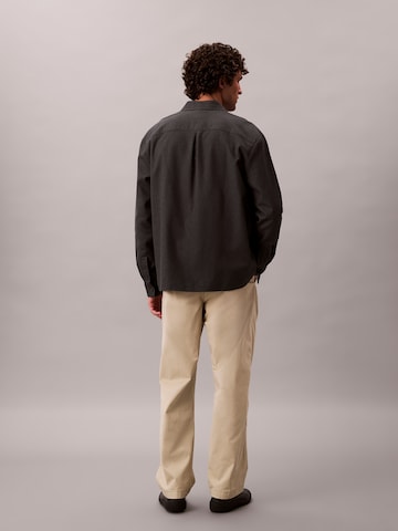 Calvin Klein Jeans Loosefit Lærredsbukser i brun