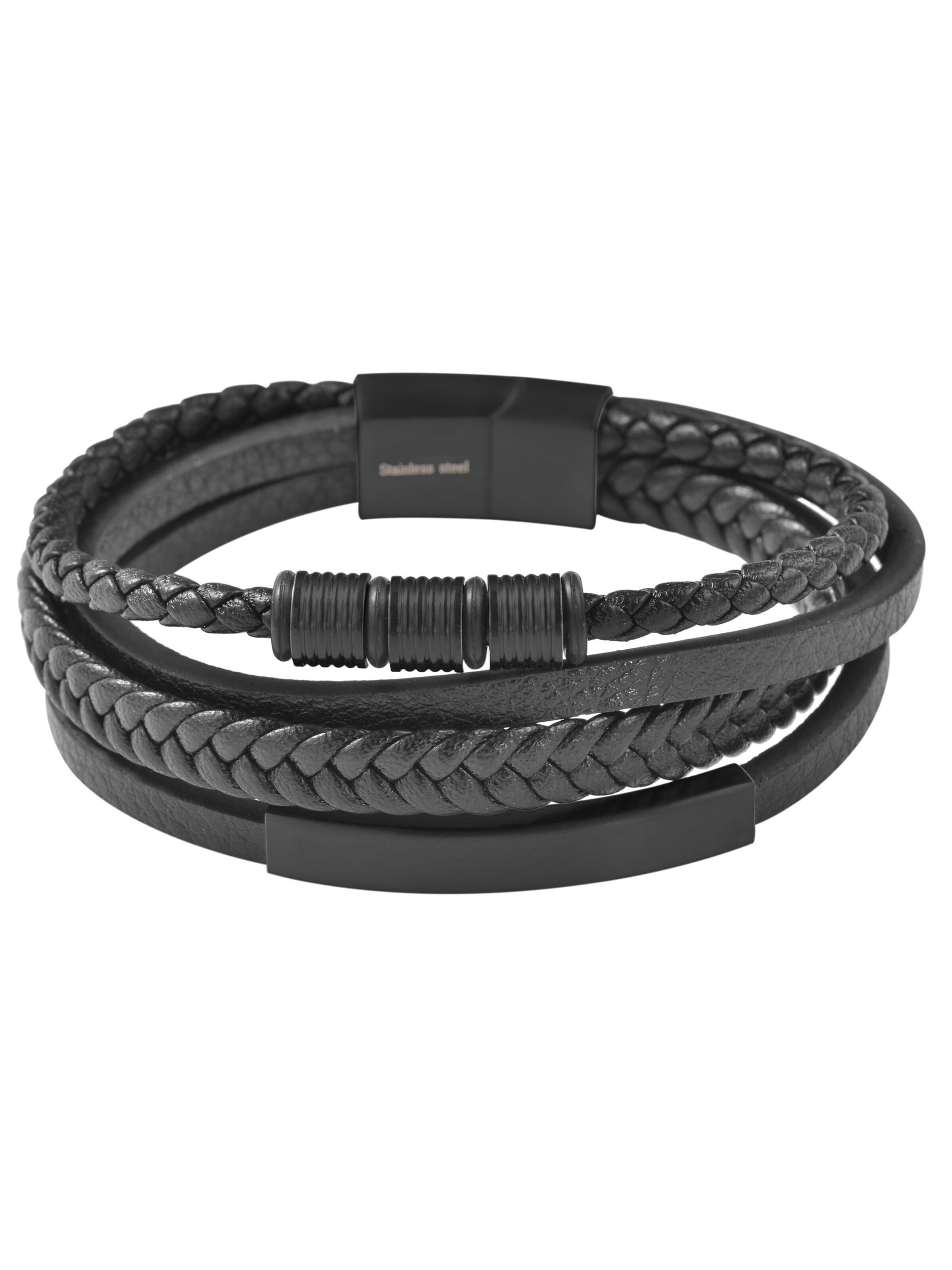 Akzent Bracelet 'Sammie, Ionenplattierung' in Black