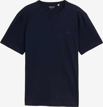 T-Shirt TOM TAILOR en bleu : devant